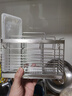 帥仕（shuaishi）廚房置物架304不銹鋼筷子收納盒筷子筒筷子籠壁掛式筷籠瀝水筷簍 曬單實(shí)拍圖