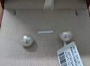 京潤珍珠云逸淡水有核珍珠耳釘圓形天然珍珠耳環(huán)通勤百搭耳飾新年禮物 【精選款】925銀 9-10mm 曬單實(shí)拍圖