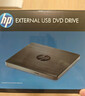 惠普（HP）外置光驅 外置DVD刻錄機 讀寫(xiě)/刻錄二合一外接移動(dòng)光驅USB超薄通用DVD8/CD24倍速 黑色 曬單實(shí)拍圖