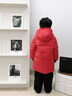 G.duck兒童羽絨服男款中長(cháng)款加厚寶寶小童中大童學(xué)生保暖外套過(guò)膝潮冬裝 紅色 巴拉樂(lè )貝/雪龍飛羽 120 cm(建議身高115-125cm) 曬單實(shí)拍圖