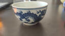 景德鎮官方柴窯青花主人杯個(gè)人專(zhuān)用茶杯純手工釉下手繪仿古茶碗收藏送禮 青花龍鳳羅漢杯 曬單實(shí)拍圖
