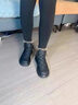 啄木鳥(niǎo)雪地靴女冬季2025年新款加絨加厚東北大棉鞋防水防滑保暖短靴女 黑色 37 (235mm) 加絨加厚 曬單實(shí)拍圖