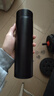小米有品生態(tài)鏈同款保溫杯316不銹鋼商務(wù)真空保溫杯智能顯溫保溫水杯禮品 智能茶水分離【316黑色】茶水分離濾網(wǎng) 曬單實(shí)拍圖