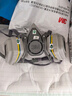 3M6200防毒面具口罩防塵防有毒氣體防甲醛農藥化工噴漆等配6006濾盒 多種氣體防護 7件套 曬單實(shí)拍圖