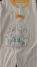 溜溜果2件裝嬰兒衣服長(cháng)袖春秋連體衣純棉新生兒滿(mǎn)月服寶寶哈衣周歲秋裝 長(cháng)袖（蛇年大吉+國風(fēng)錦繡） 59cm 剛出生適合10斤內的寶寶穿的 曬單實(shí)拍圖