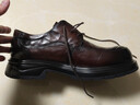 百麗（Belle）酷雅休閑皮鞋男士25冬新牛皮革厚底通勤商務(wù)鞋A2276DM5 棕色 41 曬單實(shí)拍圖