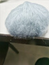 恒源祥馬海毛毛線(xiàn)diy手工編織細毛線(xiàn)團羊毛線(xiàn)披肩圍巾線(xiàn)羊絨配線(xiàn) 26灰藍 曬單實(shí)拍圖