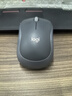 羅技（Logitech）M185鼠標 無(wú)線(xiàn)鼠標 辦公鼠標 對稱(chēng)鼠標 黑色灰邊 帶無(wú)線(xiàn)2.4G接收器 曬單實(shí)拍圖