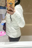AN ODE TO安歐兔90白鵝絨服女防風(fēng)保暖修身顯瘦內膽羽絨服外套棉衣新款 白色-鵝絨服 2XL （125-150斤，卡碼拍大） 曬單實(shí)拍圖