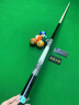 威利威利新款tw斷月明月臺球桿中式黑八球桿坦克大頭桿美式九球桌球桿 TW-2斷月【蜥蜴紋皮把】贈高配全套 曬單實(shí)拍圖