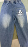 史努比童裝男童牛仔褲2026春季中大童寬松休閑長(cháng)褲時(shí)髦痞帥兒童春裝褲子 曬單實(shí)拍圖