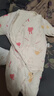 童泰嬰兒連體衣夾棉冬季新生寶寶棉衣服保暖加厚哈衣爬服外出抱衣 米白兔子（偏開(kāi)款） 80cm 曬單實(shí)拍圖