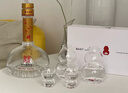 MU16蝠紋葫蘆高檔白酒杯二兩分酒器套裝玻璃酒杯壺酒具送長(cháng)輩新年禮物 曬單實(shí)拍圖