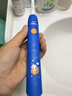 飛利浦（PHILIPS）兒童聲波震動(dòng)電動(dòng)牙刷 男孩/女孩生日禮物 適用4-6-12歲 2種模式牙寶泡泡刷溫和清潔 藍(lán)色HX2432/01 曬單實(shí)拍圖
