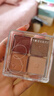 橘朵四色眼影盤(pán)奶咖大地色修容腮紅多用啞光珠光日常百搭送女友禮物 【紅茶妝】#33紅茶盤(pán)4色 曬單實(shí)拍圖