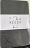 Keep瑜伽磚舞蹈磚成人兒童練功磚EVA瑜伽器材用品壓腿神器 墨灰2塊裝 曬單實(shí)拍圖