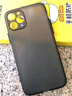 奶小鴨 適用蘋(píng)果8plus手機殼 iphone8plus/7plus保護套鏡頭全包超薄透明磨砂防摔軟殼男女款 深空黑 曬單實(shí)拍圖