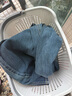 Lee【張凌赫代言】427標準高腰喇叭五袋款深藍色女牛仔褲顯瘦潮流 深藍色 24 曬單實(shí)拍圖