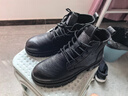 海瀾之家HLA馬丁靴男靴秋冬戶(hù)外潮流工裝靴男中高幫靴子男鞋 0562 黑色 40 曬單實(shí)拍圖