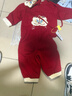 唐風(fēng)似錦寶寶新年拜年服中式國風(fēng)周歲衣服套裝嬰幼兒百日宴捉周禮服喜慶紅 磚紅色 常規 上衣+褲子+挎包 80 建議17-20斤 曬單實(shí)拍圖