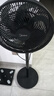 美的（Midea）電風(fēng)扇家用7葉落地扇搖頭電風(fēng)扇循臥室宿舍輕音風(fēng)扇臺式桌面小型風(fēng)扇臺地兩用升級款 黑色丨7葉臺地兩用 曬單實(shí)拍圖