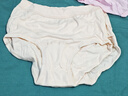 三槍【全棉高腰】女士?jì)妊澊蟠a短褲提臀透氣純色送媽媽女三角褲3條裝 曬單實(shí)拍圖