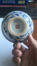 觀(guān)復（GUANFU）仿古永樂(lè )青花壓手杯故宮景德鎮茶具手工手繪品茗主人單杯茶盞博物 山茶花紋 曬單實(shí)拍圖