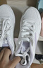 特步情侶男女板鞋小白鞋空軍一號冬季革面保暖運動(dòng)板鞋休閑鞋 曬單實(shí)拍圖