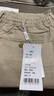 恒源祥冰絲亞麻休閑褲男夏季薄款中年爸爸百搭九分直筒長(cháng)褲子薄款 亞麻色【3850】 L 170 【適合體重120-135斤】 曬單實(shí)拍圖