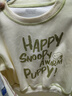 SNOOPY兒童春秋衛衣保暖舒適時(shí)尚男女童上衣  杏色 綠色繪畫(huà)  100    曬單實(shí)拍圖