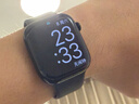 Apple/蘋(píng)果 Watch S11 智能手表GPS款46毫米亮黑色鋁金屬表殼黑色運動(dòng)型表帶S/M MEVG4CH/B 曬單實(shí)拍圖