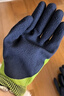 星工 浸膠線(xiàn)手套 防滑耐磨乳膠皮雙掛涂掌皺紋勞保手套 12雙裝J8 曬單實(shí)拍圖