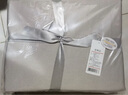 京東京造100支長(cháng)絨棉床上四件套 植素超柔貢緞輕奢床單被套床品套件抗菌 1.8米床銀灰香檳 曬單實(shí)拍圖