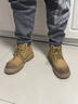 森馬男鞋高幫2025秋冬新款馬丁靴男士戶(hù)外工裝短靴男款冬季加絨大黃靴 曬單實(shí)拍圖