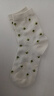 鯨織記秋冬新款法式優(yōu)雅千金感堆堆襪簡(jiǎn)約風(fēng)小清新純色系小碎花中筒襪女 白色【一雙裝】 均碼 曬單實(shí)拍圖
