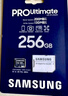 三星（SAMSUNG）256GB TF(MicroSD)存儲卡 超高速PRO深藍卡 4K超高清 適用游戲機無(wú)人機 讀速200MB/s寫(xiě)速130MB/s 曬單實(shí)拍圖