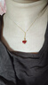 AJIDOU阿吉豆項鏈小眾爆款雙面愛(ài)心吊墜細鏈輕奢高級感職場(chǎng)百搭生日禮物 曬單實(shí)拍圖