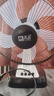 駱駝臺式電風(fēng)扇桌面風(fēng)扇宿舍辦公室轉頁(yè)扇銅芯電機學(xué)生客廳床頭搖頭大風(fēng)扇靜音臺扇 【塑葉】14英寸無(wú)定時(shí)款三擋 1米線(xiàn) 曬單實(shí)拍圖