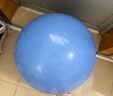 杜威克瑜伽球加厚防滑彈力成人健身球專(zhuān)業(yè)平衡核心訓練 藍色55cm 曬單實(shí)拍圖