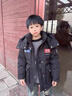 DOMIAMIAKIDS品牌新款洋氣兒童羽絨服男中大童冬季加厚白鴨絨童裝工裝外套 黑色 升級加厚 120 120cm 曬單實(shí)拍圖