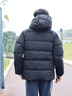 迪桑特（DESCENTE）迪桑特TRAINING系列綜訓訓練運動(dòng)健身男士羽絨服 BK-黑色 XL (180/100A) 曬單實(shí)拍圖