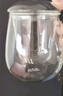 物生物（RELEA）玻璃杯男女士茶水分離辦公泡茶杯雙層耐高溫花茶杯帶把手 常規款 500ml 曬單實(shí)拍圖