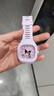 新款三麗鷗手表ins可愛(ài)膚感硅膠手表四方糖果女孩女士卡通手表 果凍黑 曬單實(shí)拍圖