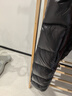 QYGY漠河零下40度極寒羽絨服男女過(guò)膝長(cháng)款580克特厚鵝絨服東北防寒服 黑色 男女同款 M 充絨量502g 曬單實(shí)拍圖