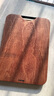 蘇泊爾（SUPOR）砧板烏檀木整木菜板實(shí)木加厚加大架子家用搟面案板方形剁骨切菜板 中號 34*24*2.5cm 曬單實(shí)拍圖