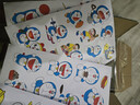 欣沁 動(dòng)漫卡通箱貼 無(wú)痕貼紙 汽車(chē)滑板個(gè)性貼A4紙 哆啦A夢(mèng)4張 曬單實(shí)拍圖