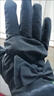 恒源祥羽絨棉手套女冬季加絨加厚防風(fēng)寒可觸屏毛絨滑雪騎行電動(dòng)開(kāi)車(chē)手套 蝴蝶結-黑色 均碼 曬單實(shí)拍圖