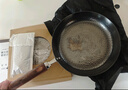 三四鋼?章丘手工鍛打平底鍋鐵鍋無(wú)涂層煎鍋炒菜鍋煎蛋燃氣灶28cm 36811 曬單實(shí)拍圖