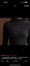 俞兆林半高領(lǐng)打底衫女加絨德磨毛加厚女士保暖秋冬內搭秋冬上衣洋氣 曬單實(shí)拍圖