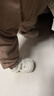 基諾浦（ginoble）兒童步前鞋2025年秋季嬰幼兒機能鞋男女寶寶鞋子GB2457低語(yǔ)白 曬單實(shí)拍圖